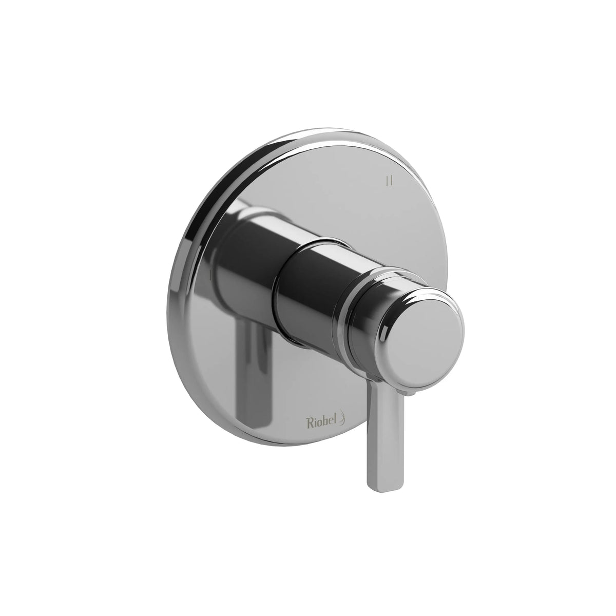 Riobel Momenti 1/2" Thermostatic & Pressure Balance Valve Trim with 3 Functions - Chrome (TMMRD47JC)