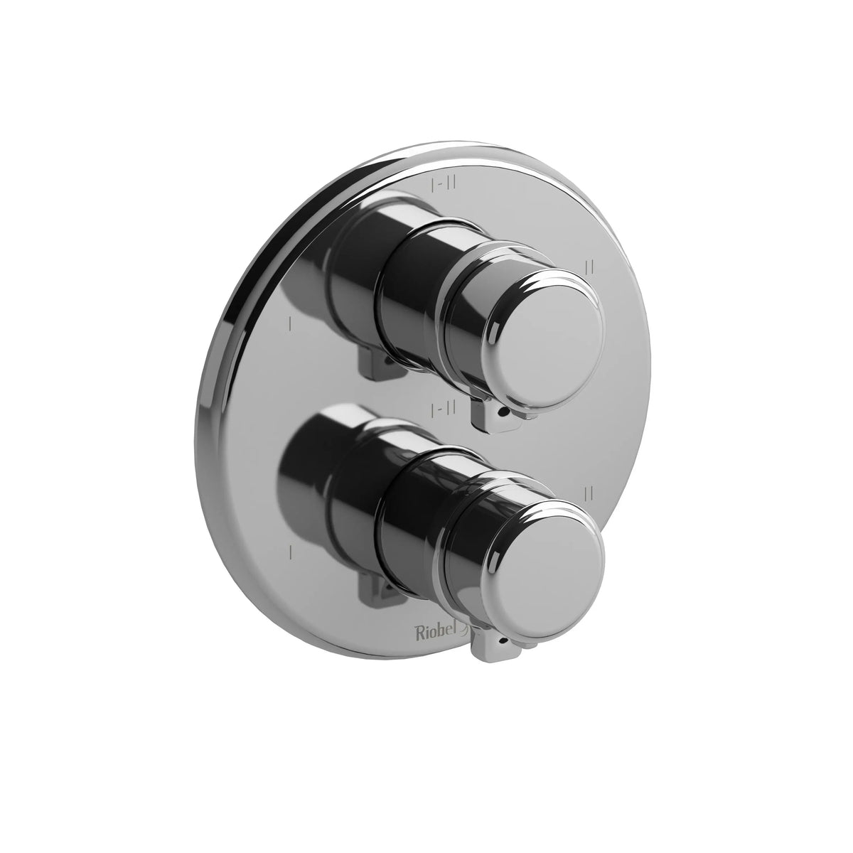 Riobel Momenti 3/4" Thermostatic & Pressure Balance Valve Trim with 6 Functions - Chrome (TMMRD46JC)