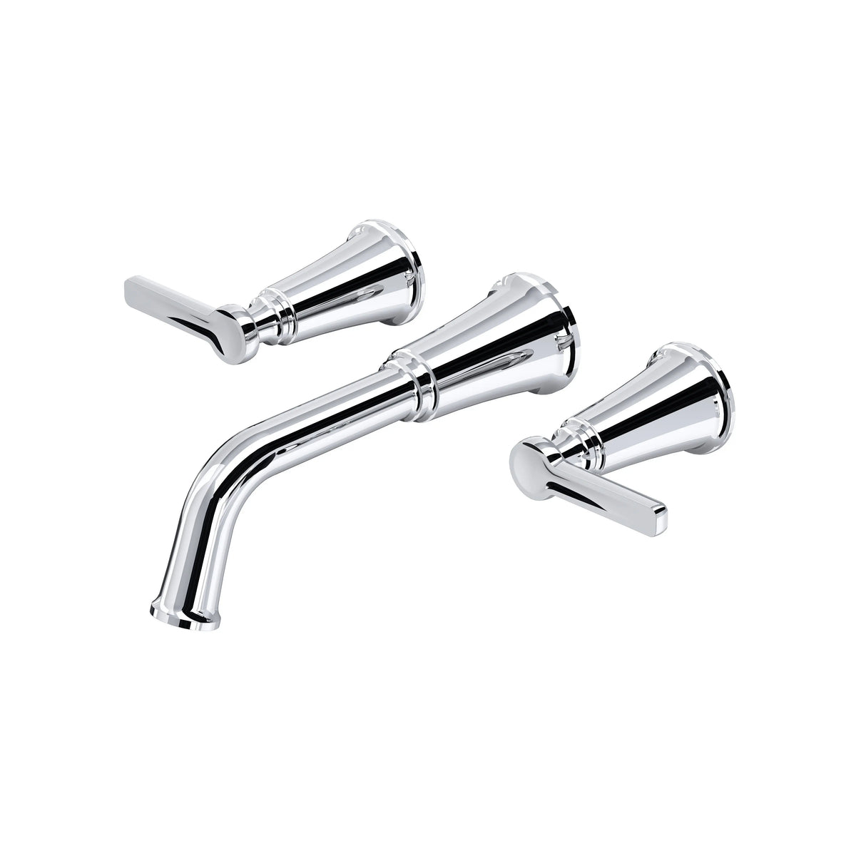 Riobel Momenti Wall-Mount Tub Filler Trim - Chrome (TMMSQ05JC)