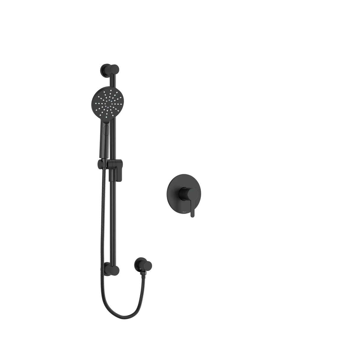 Riobel Nibi Pressure Balance Shower 1/2" - Black (NB54BK)