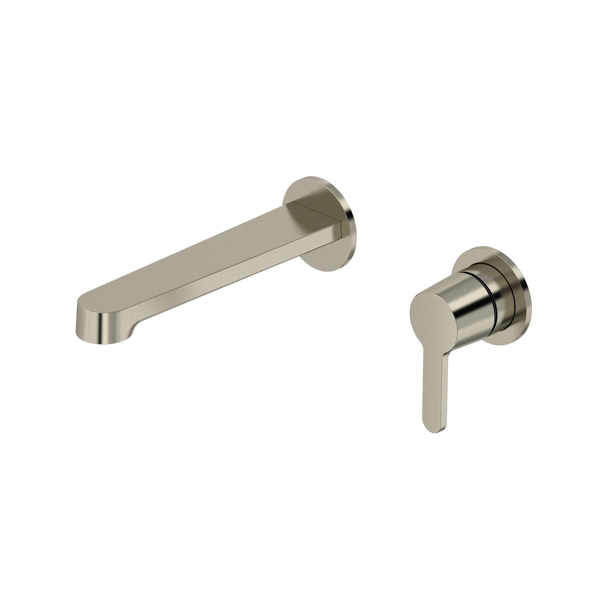 Riobel Nibi Wall-Mount Bathroom Faucet Trim 360° Spout - Brushed Nickel (TNB360NBN)