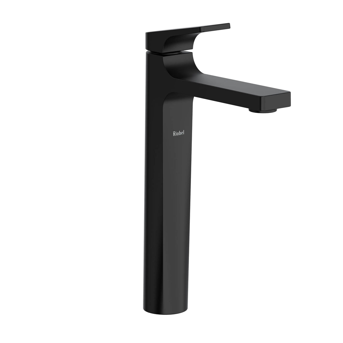 Riobel Ode Tall Single-Hole Bathroom Faucet - Black (ODL01BK)