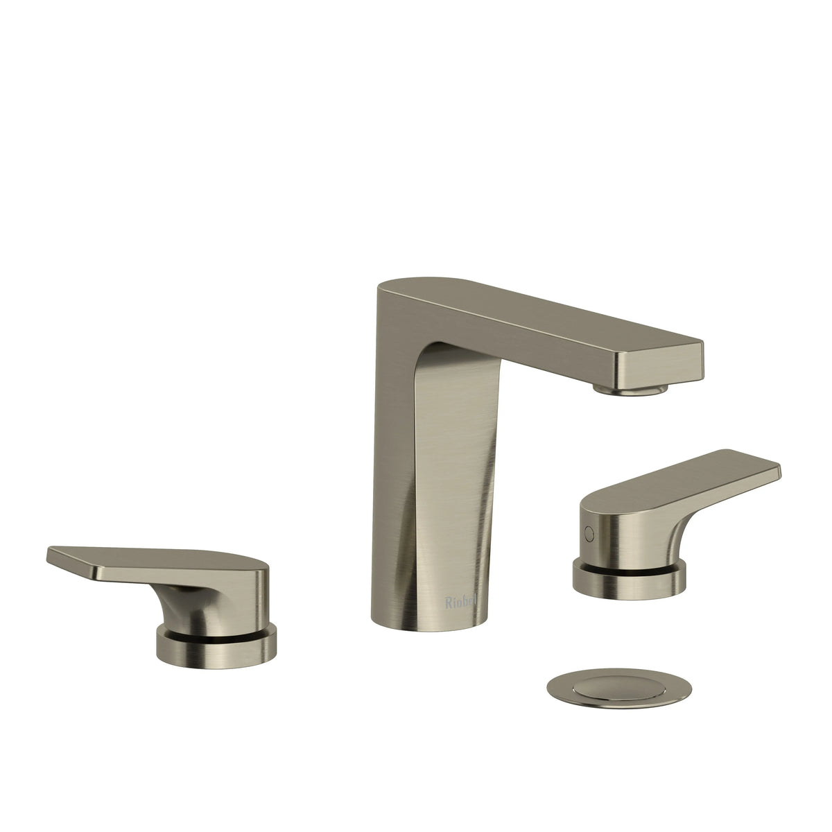 Riobel Ode Widespread Bathroom Faucet 8" - Brushed Nickel (OD08BN)