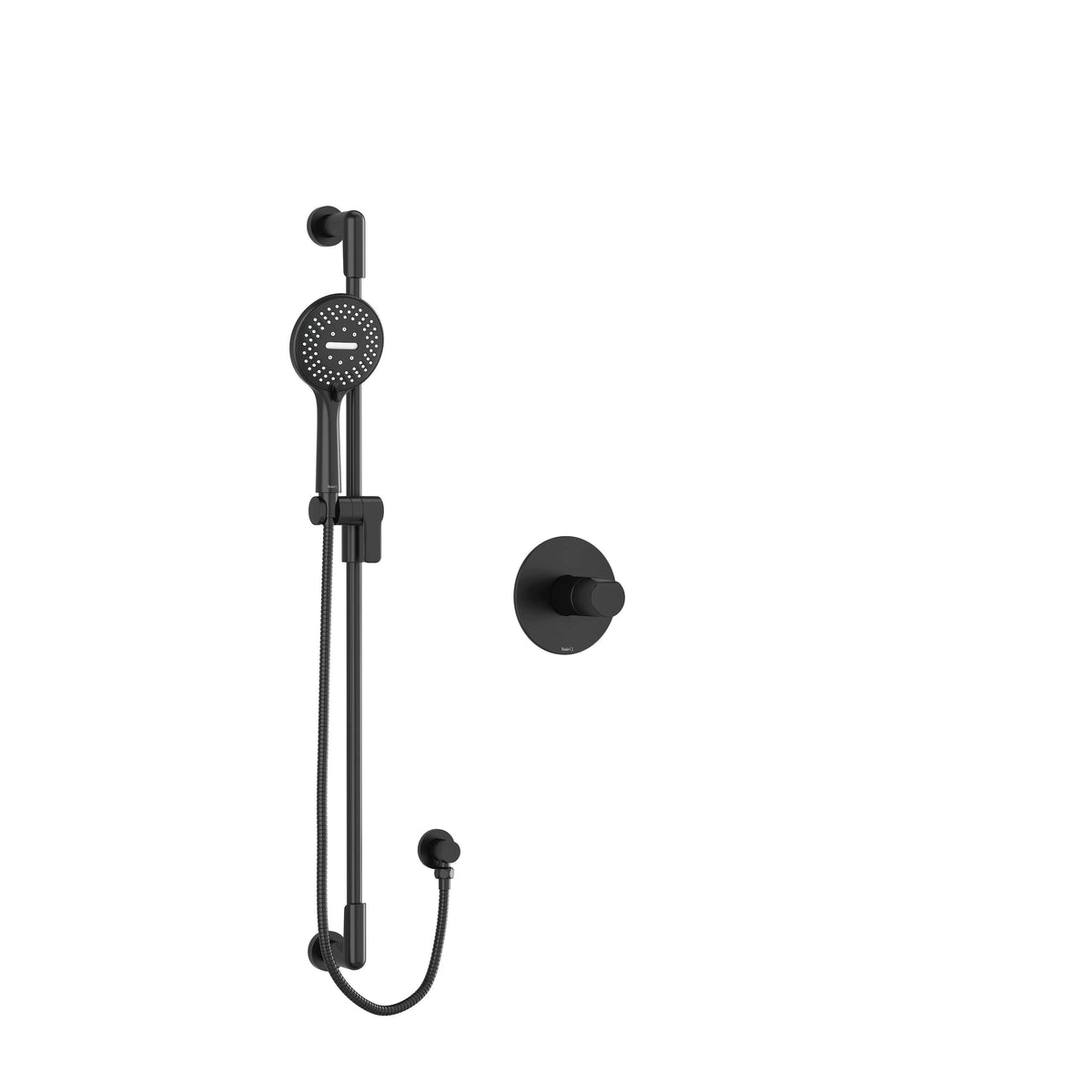 Riobel Parabola Type P (Pressure Balance) Shower - Black (PB54BK-SPEX)