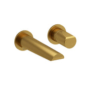 Riobel Parabola Wall Mount 360° Lavatory Faucet Trim - Brushed Gold (TPB360BG)
