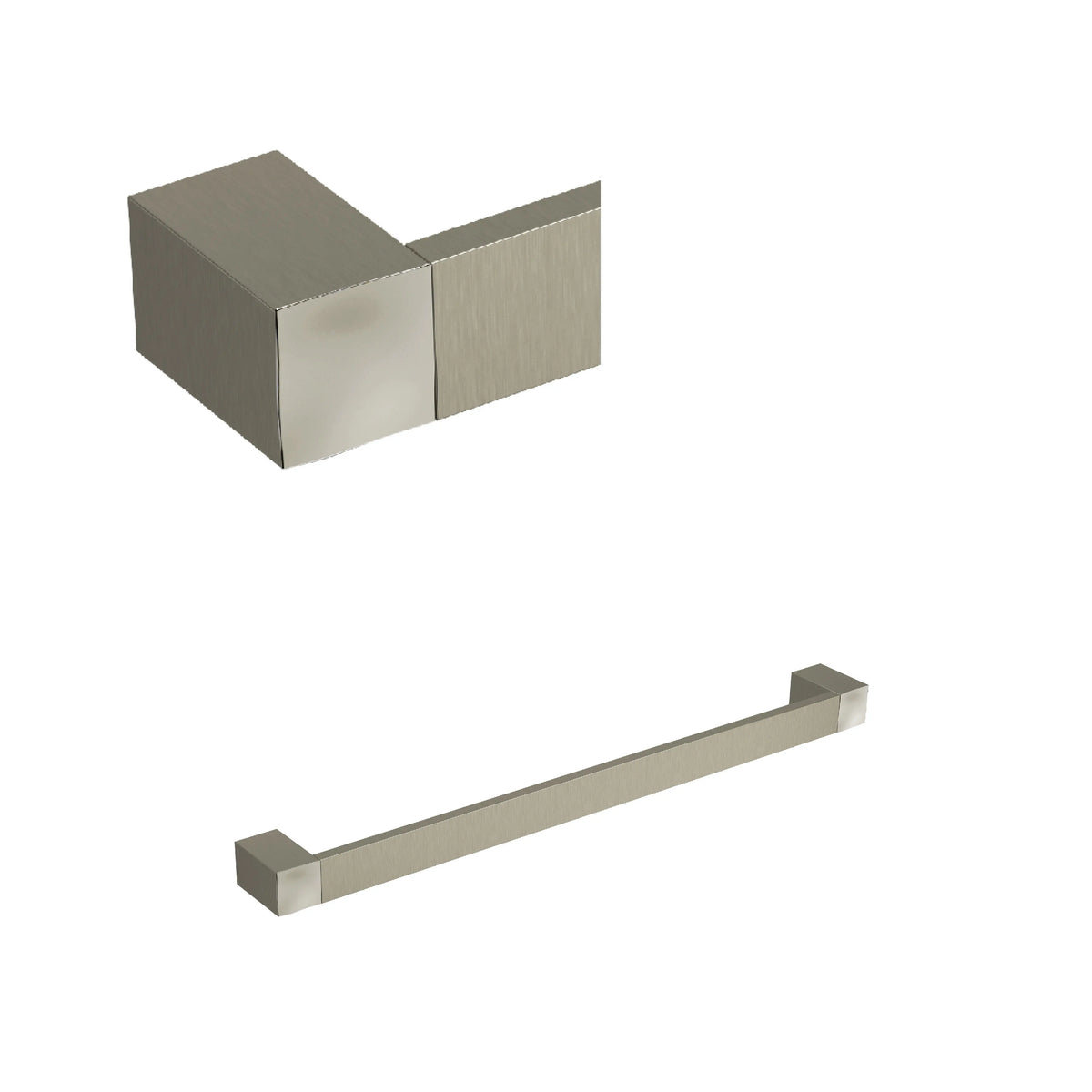 Riobel Reflet 24" Towel Bar - Brushed Nickel (RF5BN)