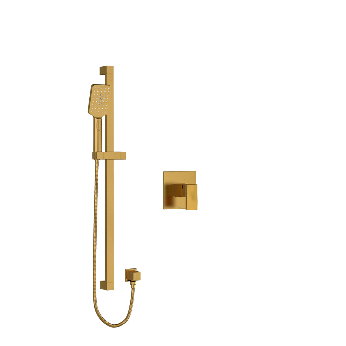 Riobel Reflet Type P (Pressure Balance) Shower - Brushed Gold (RF54BG-SPEX)