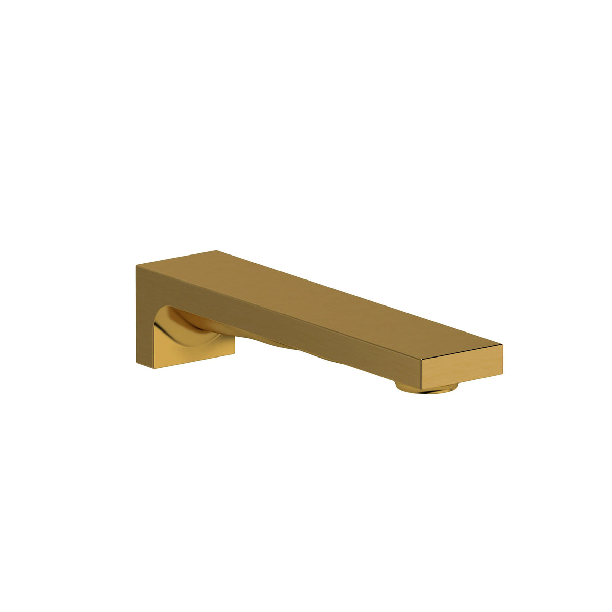 Riobel Reflet Wall Mount Tub Spout - Brushed Gold (RF80BG)