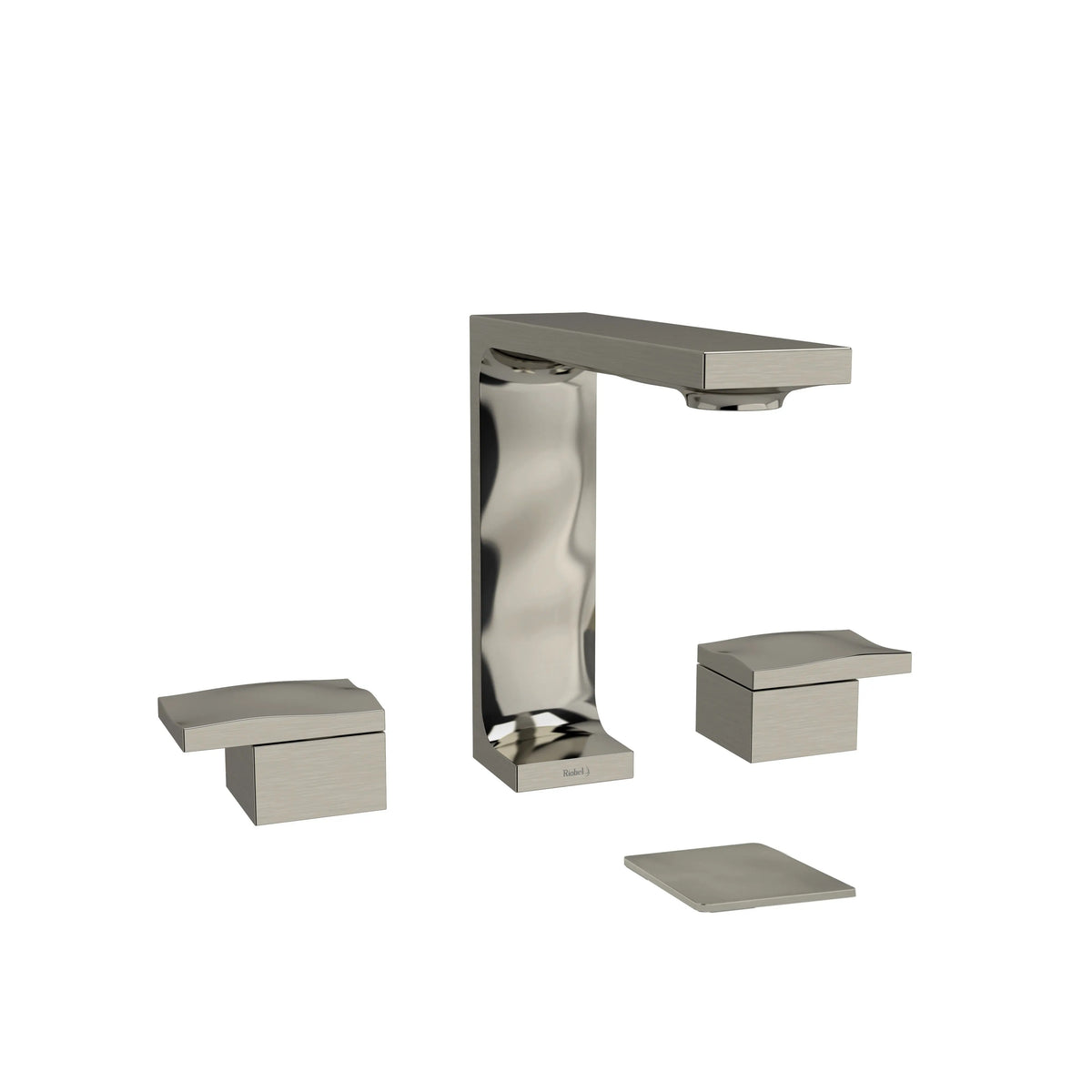 Riobel Reflet Widespread Lavatory Faucet - Brushed Nickel (RF08BN)