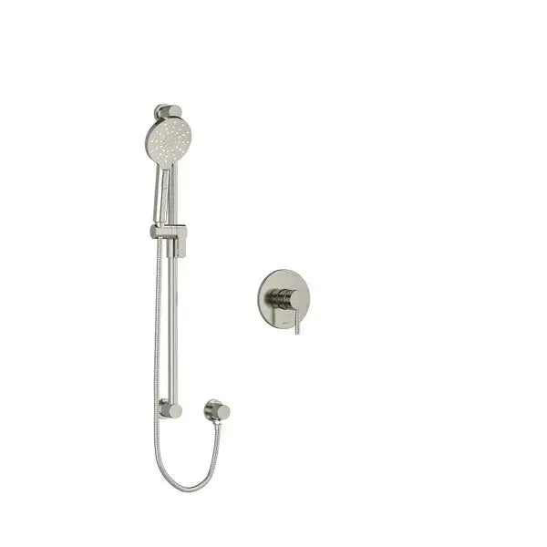 Riobel Riu Pressure Balance Shower with Hand Shower Rail 1/2" - Brushed Nickel (RUTM54BN-EX)