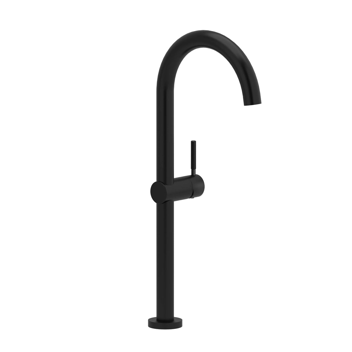 Riobel Riu Tall Single-Hole Bathroom Faucet - Black (RL01KNBK)