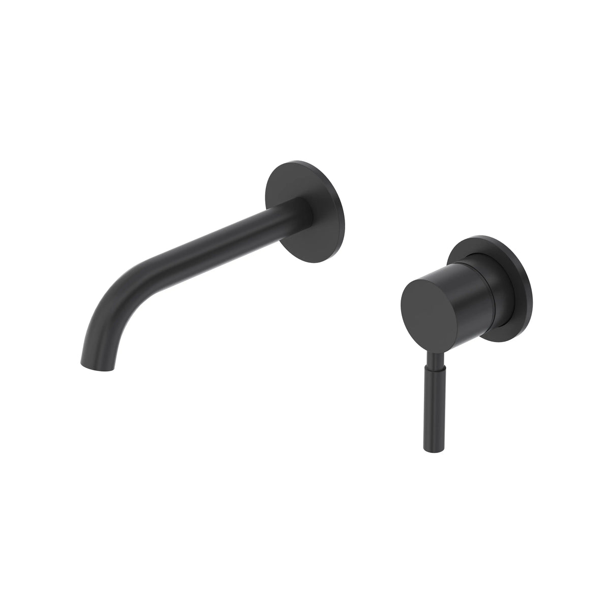 Riobel Riu Wall-Mount Bathroom Faucet Trim 360° Spout - Black (TRU360BK)