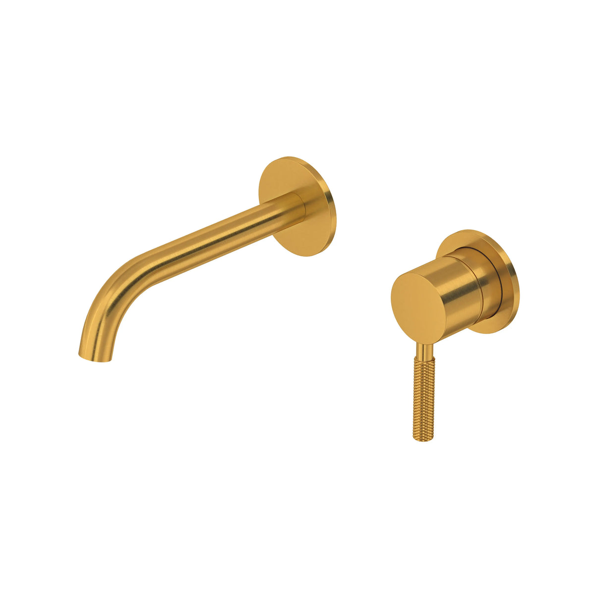 Riobel Riu Wall-Mount Bathroom Faucet Trim 360° Spout - Brushed Gold (TRU360KNBG)