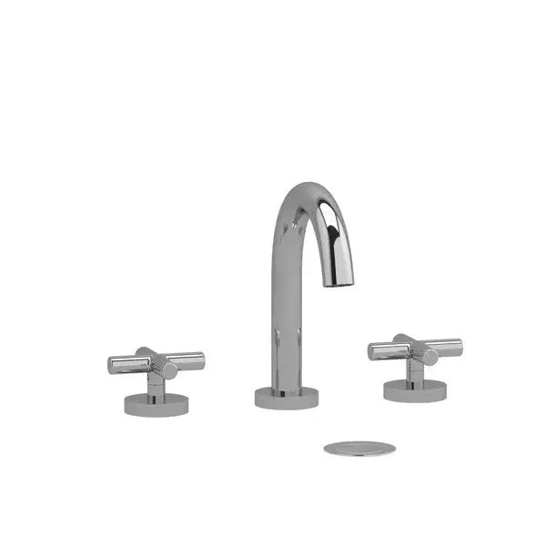 Riobel Riu Widespread Bathroom Faucet 8" C-Spout - Chrome (RU08+C)