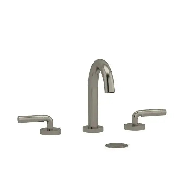 Riobel Riu Widespread Bathroom Faucet 8" C-Spout - Brushed Nickel (RU08LKNBN)
