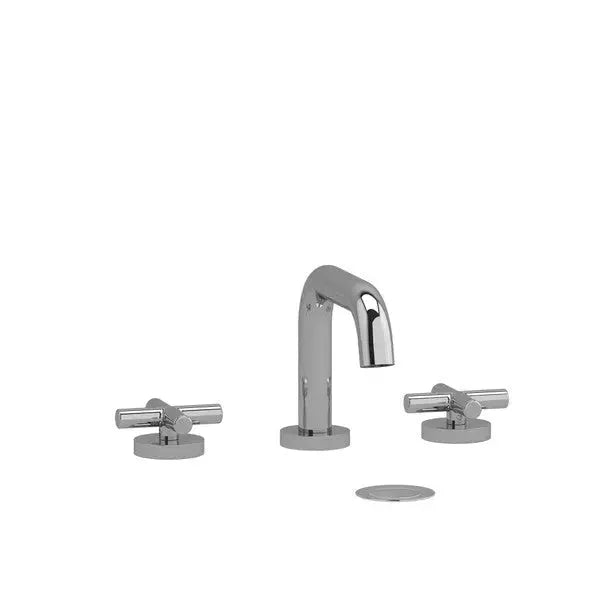 Riobel Riu Widespread Bathroom Faucet 8" U-Spout - Chrome (RUSQ08+C)