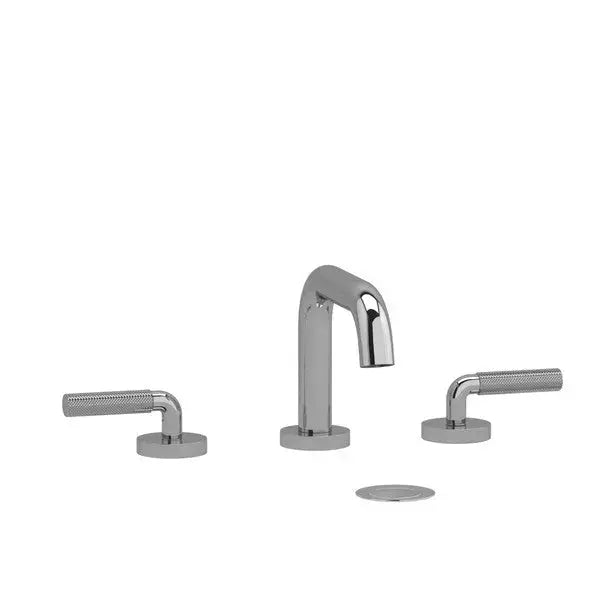 Riobel Riu Widespread Bathroom Faucet 8" U-Spout - Chrome (RUSQ08LKNC)