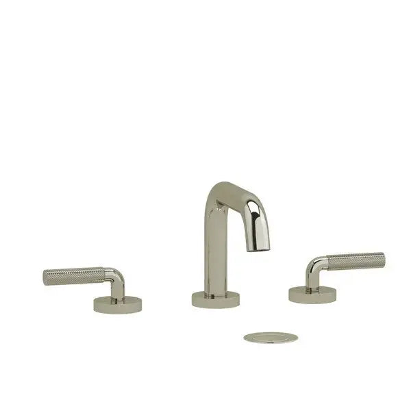 Riobel Riu Widespread Bathroom Faucet 8" U-Spout - Polished Nickel (RUSQ08LKNPN)