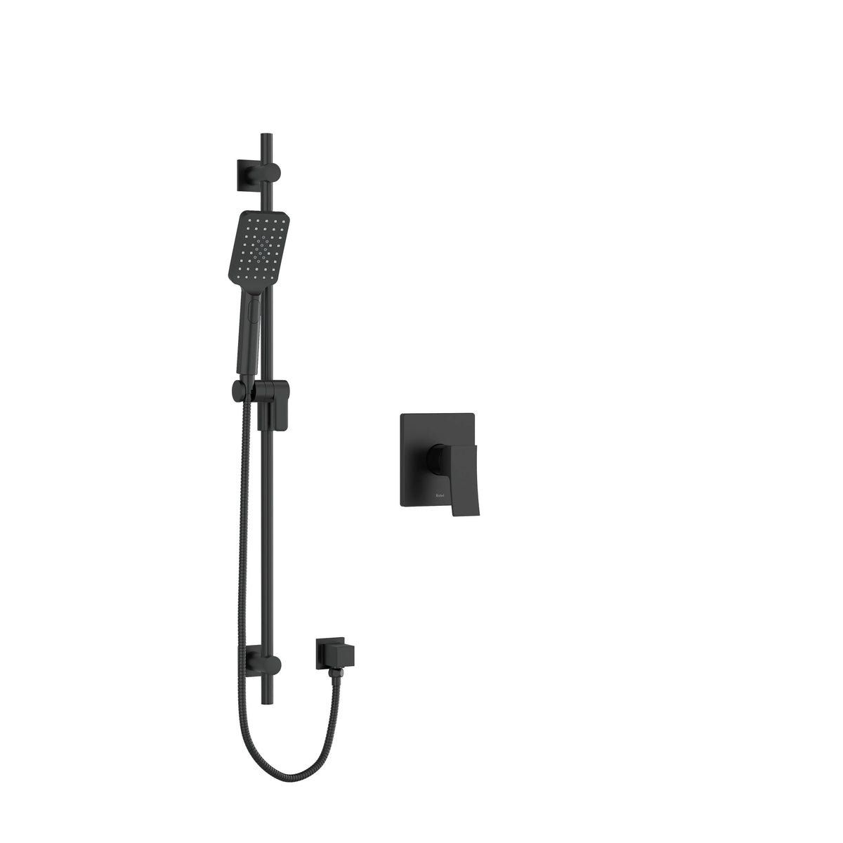 Riobel Zendo Type P (Pressure Balance) Shower - Black (ZOTQ54BK-SPEX)