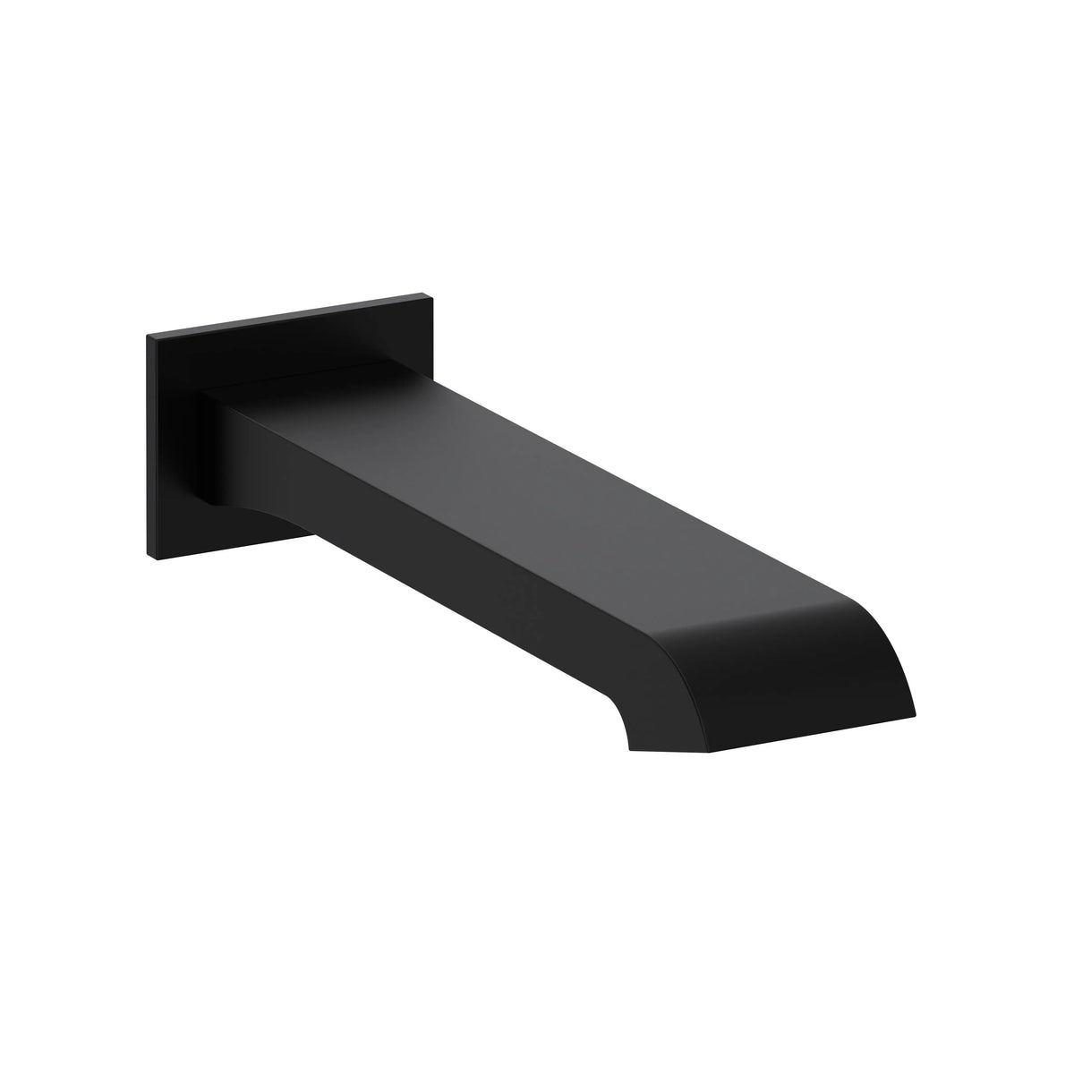 Riobel Zendo Wall Mount Tub Spout - Black (ZO80BK)