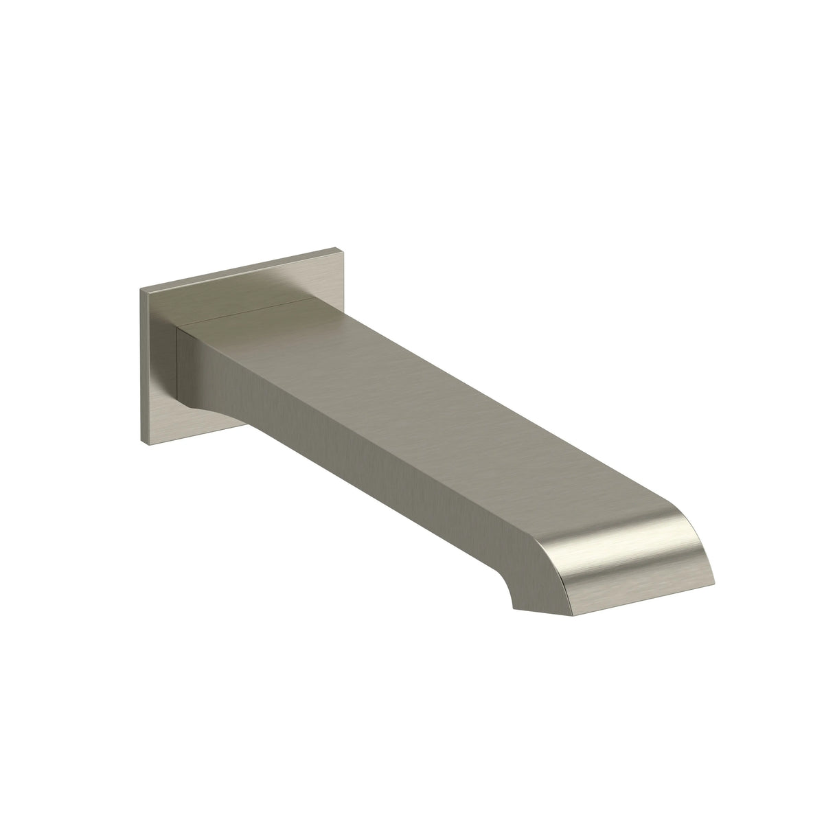 Riobel Zendo Wall Mount Tub Spout - Brushed Nickel (ZO80BN)