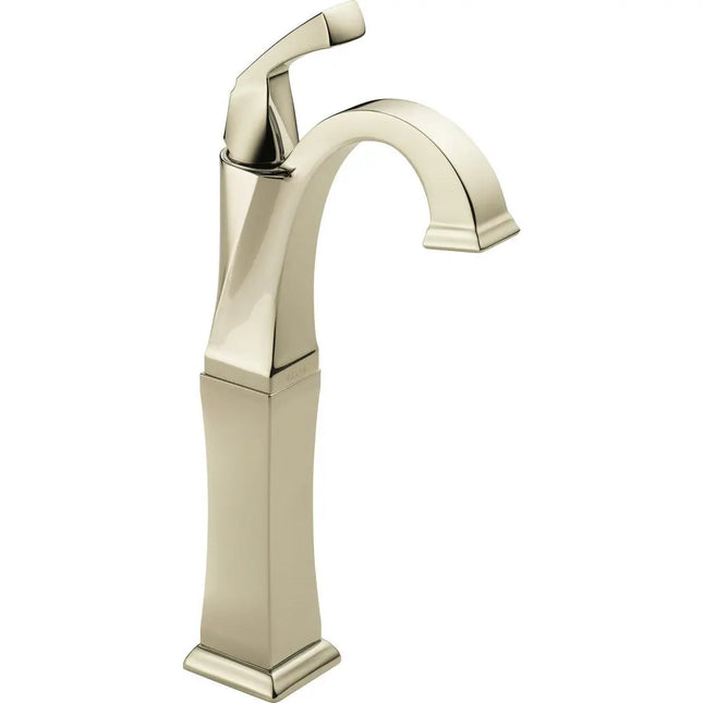 Delta Dryden 1H Centerset Lavatory Faucet W/ Riser 751-PN-DST - Plumbing Market
