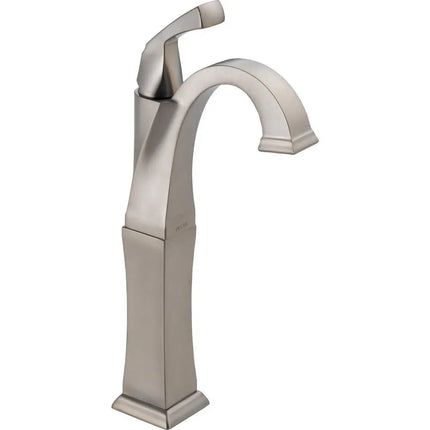 Delta Dryden Single Handle Centersetlavatory Faucet W/ Riser 751-SS-DST - Plumbing Market
