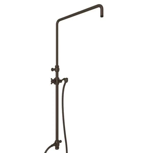 Riser With Diverter, Hose And Sliding Handshower Holder - Plumbing Market