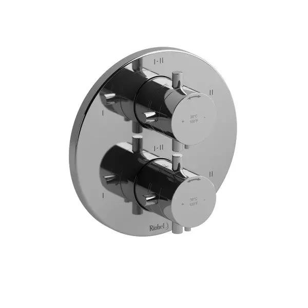 Riu 3/4 Inch Thermostatic and Pressure Balance Trim with up to 6 Functions - Plumbing Market