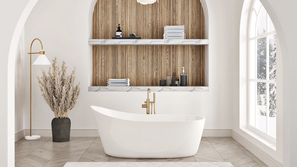 Oceania Romy 59 Freestanding Bathtub 59" x 31" x 27"