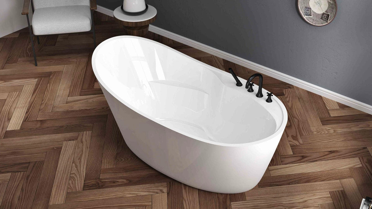 Oceania Romy 67 Freestanding Bathtub 67" x 34" x 28"
