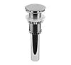 Rubi 1-1/4 In.P-Up Waste W/T Overflow Chrome RBP125STPCC - Plumbing Market