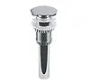 Rubi 1-1/4 In.Pop-Up Waste With O.Flow Chrome RBP125TPCC - Plumbing Market