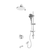 Rubi Alex 1/2" Thermostatic Shower Faucet in Chrome RCAA2A11-13N