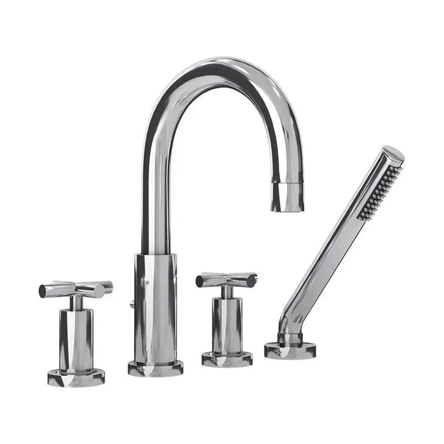 Rubi Alex 4Pcs Bath Faucet Chrome RCA24ACC - Plumbing Market