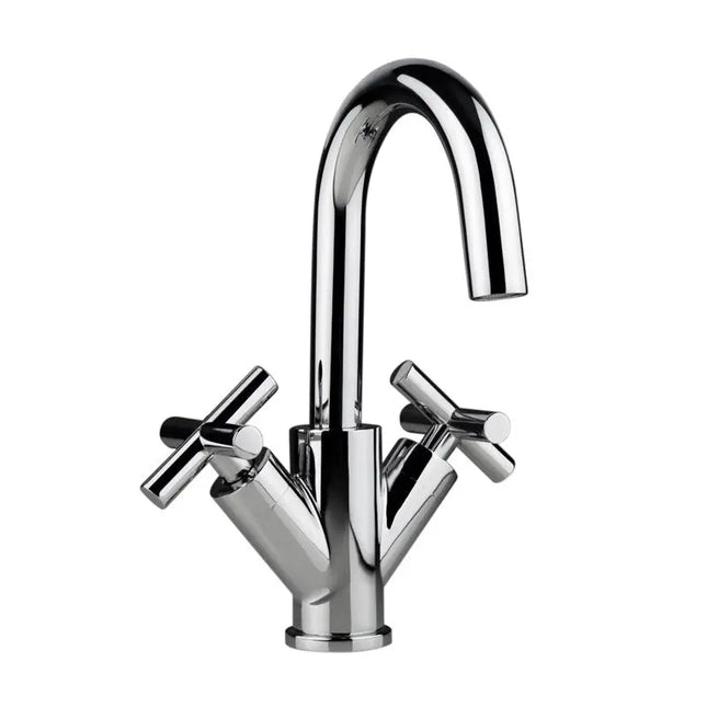 Rubi Alex S-Hole Basin Faucet Without Drain Chrome RCA11ABWDCC - Plumbing Market