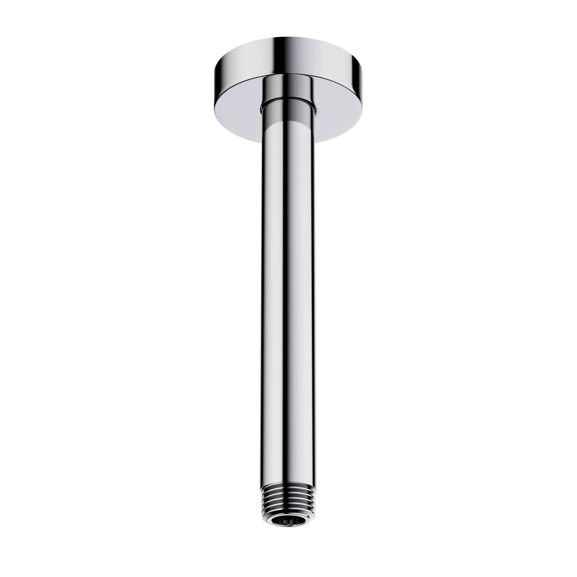 Rubi Brass 8 Po. Round Vert. Show.Arm Cc RBDVR8CC - Plumbing Market