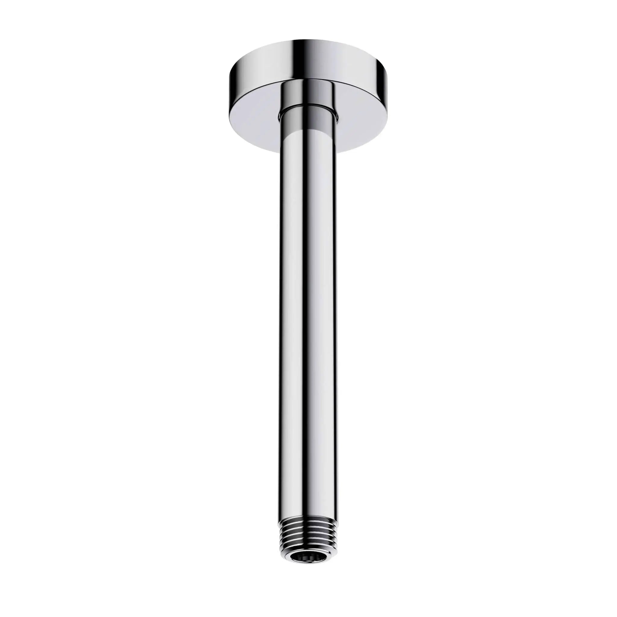 Rubi Brass 8 Po. Round Vert. Show.Arm Cc RBDVR8CC - Plumbing Market