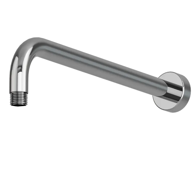 Rubi Brass Hor. Shower Arm 16 In. Cc RBDHR16CC - Plumbing Market