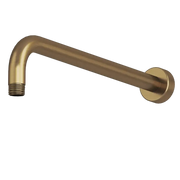 Rubi Brass Hor. Shower Arm 16 In. Gold RBDHR16OR - Plumbing Market