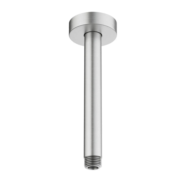 Rubi Brass Vert. Round Show. Arm 8 Po. Ss RBDVR8IX - Plumbing Market