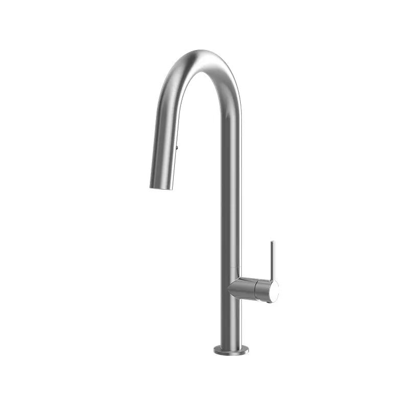 Rubi Cartier Tall Pull Out Spray Single Lever Kitchen Faucet - Plumbing Market