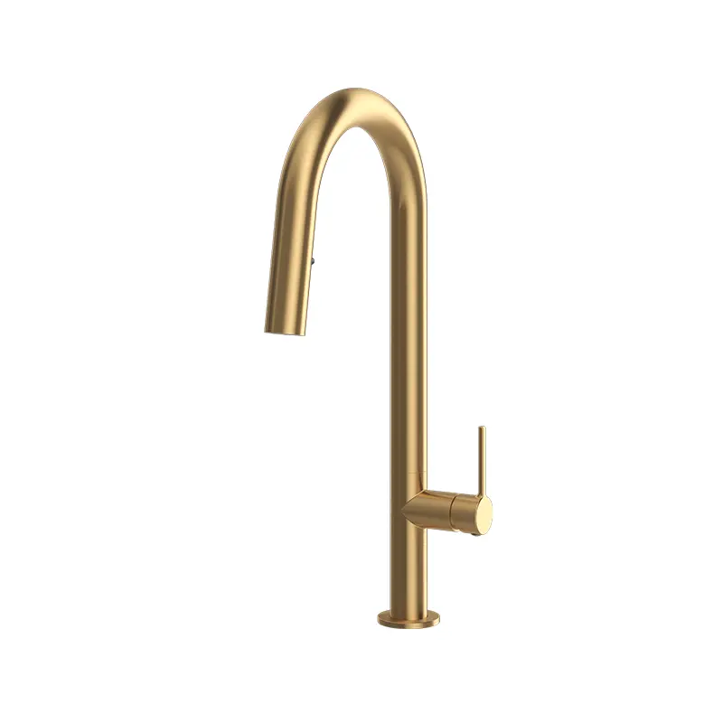 Rubi Cartier Tall Pull Out Spray Single Lever Kitchen Faucet - Plumbing Market