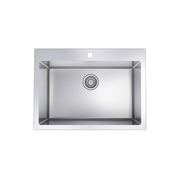 Rubi Chardonnay Single Bowl Kitchen Sink With Rounded Corners - Plumbing Market