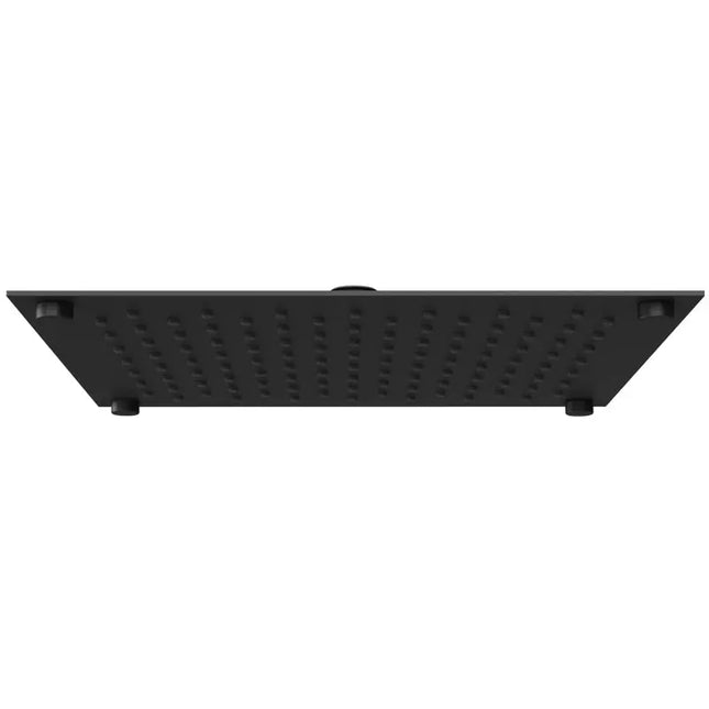 Rubi Cirrus Concealed Shower Head 250X250Mm Matte Black RCI250BK - Plumbing Market