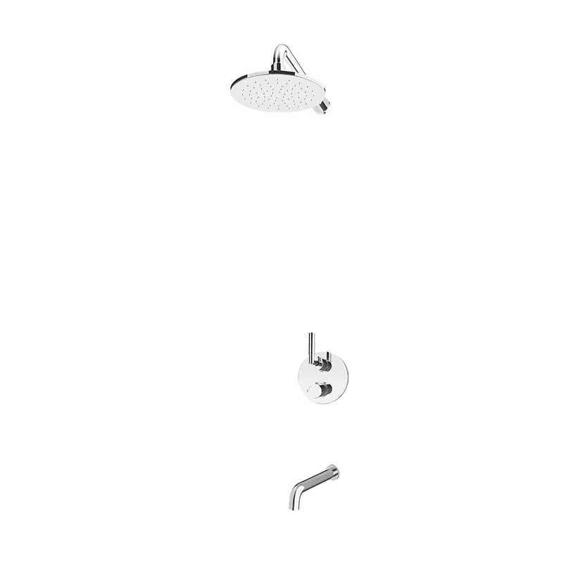 Rubi Dana 1/2" Thermostatic Shower Faucets Chrome RCAD2A01-13N