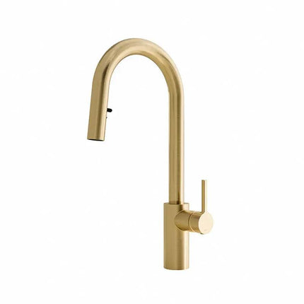 Rubi Dolci C Spout Pull Down Spray Kitchen Faucet - Plumbing Market