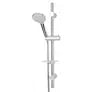Rubi Emma Sliding Shower Bar 5 Jets H-Shower Ss RCA120IX Brushed nickel - Plumbing Market