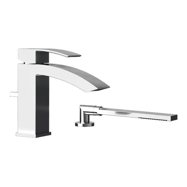 Rubi Fall 2 Pcs Bathtub Faucet Chrome RFA22DCC - Plumbing Market