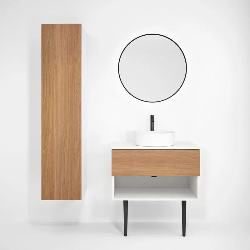Rubi Haus Reversible Linen Cabinet Mbl+No RHS380LMBL-NO - Plumbing Market